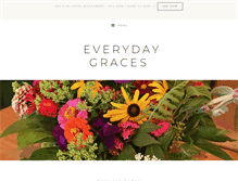 Tablet Screenshot of everydaygraces.com